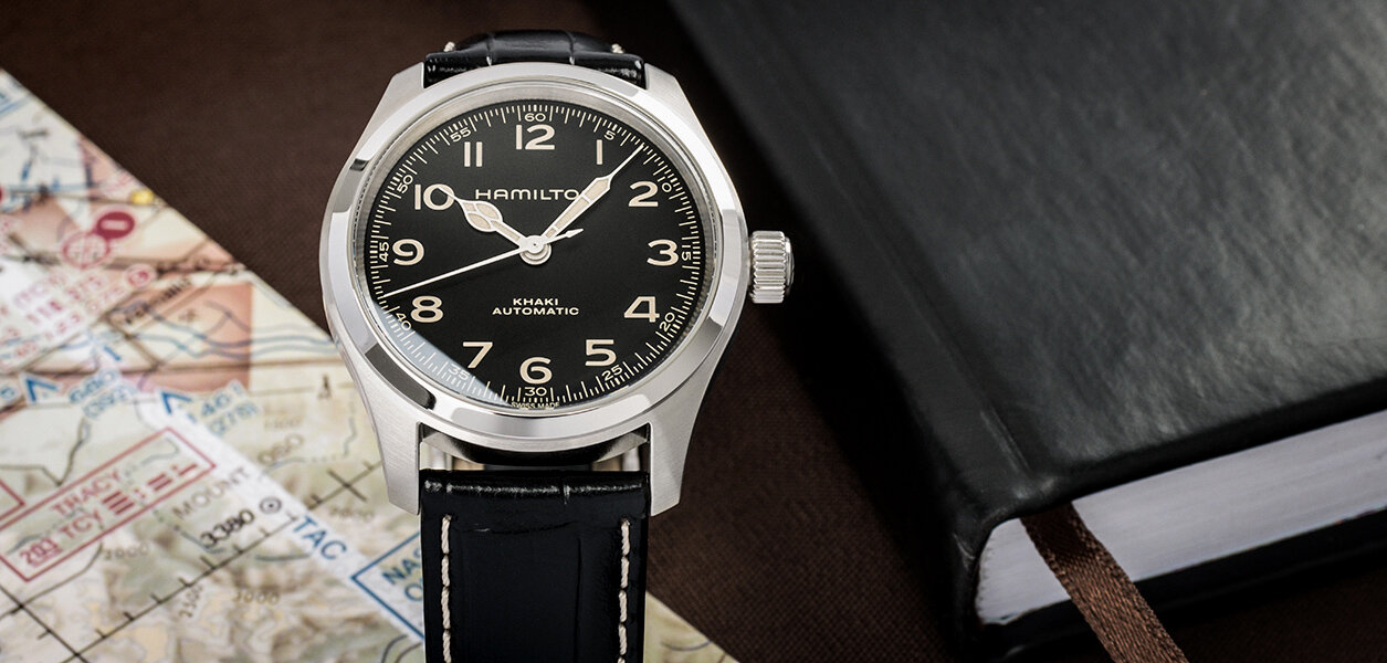 Hamilton Hamilton Khaki Field Murph 38mm Automatic Black Men's Watch H70405730 e