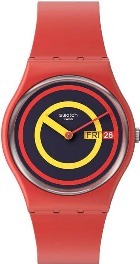 Swatch Concentric Red SO28R702