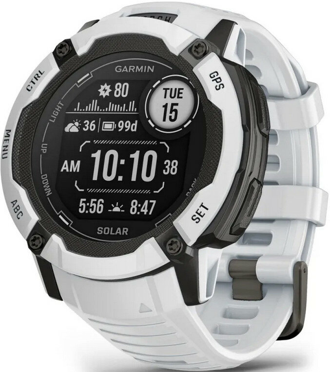 Garmin Instinct 2X Solar, Whitestone