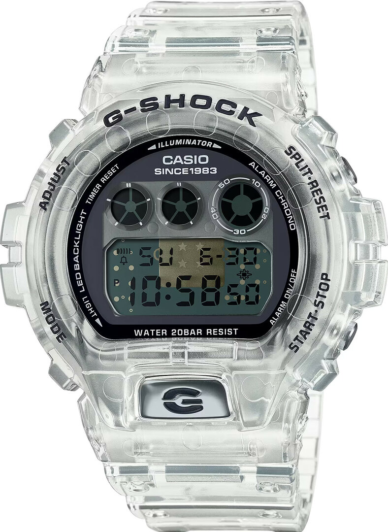 Casio G-Shock Original DW-6940RX-7ER 40th Anniversary Clear Remix