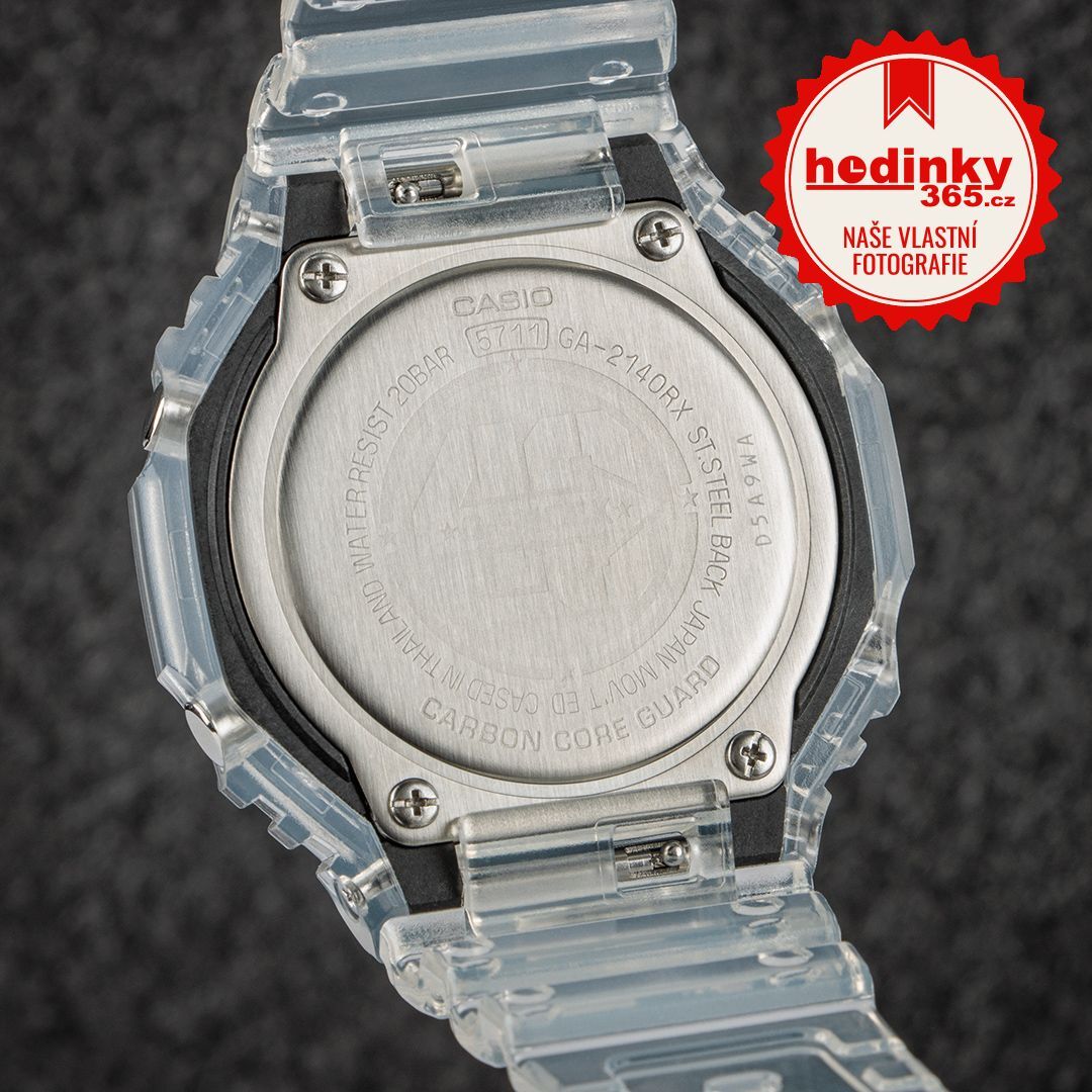 Casio G-Shock Original GA-2140RX-7AER 40th Anniversary Clear