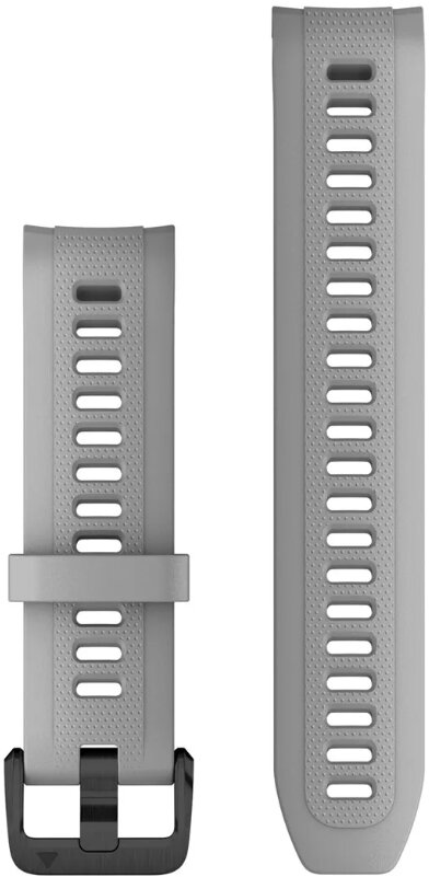 Řemínek Garmin k hodinkám Approach S70 (20mm), silikonový, šedý