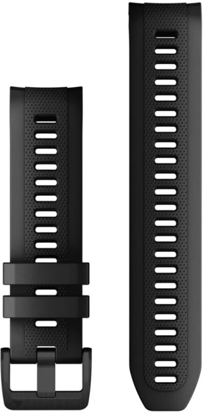 Řemínek Garmin k hodinkám Approach S70 (22mm), silikonový, černý