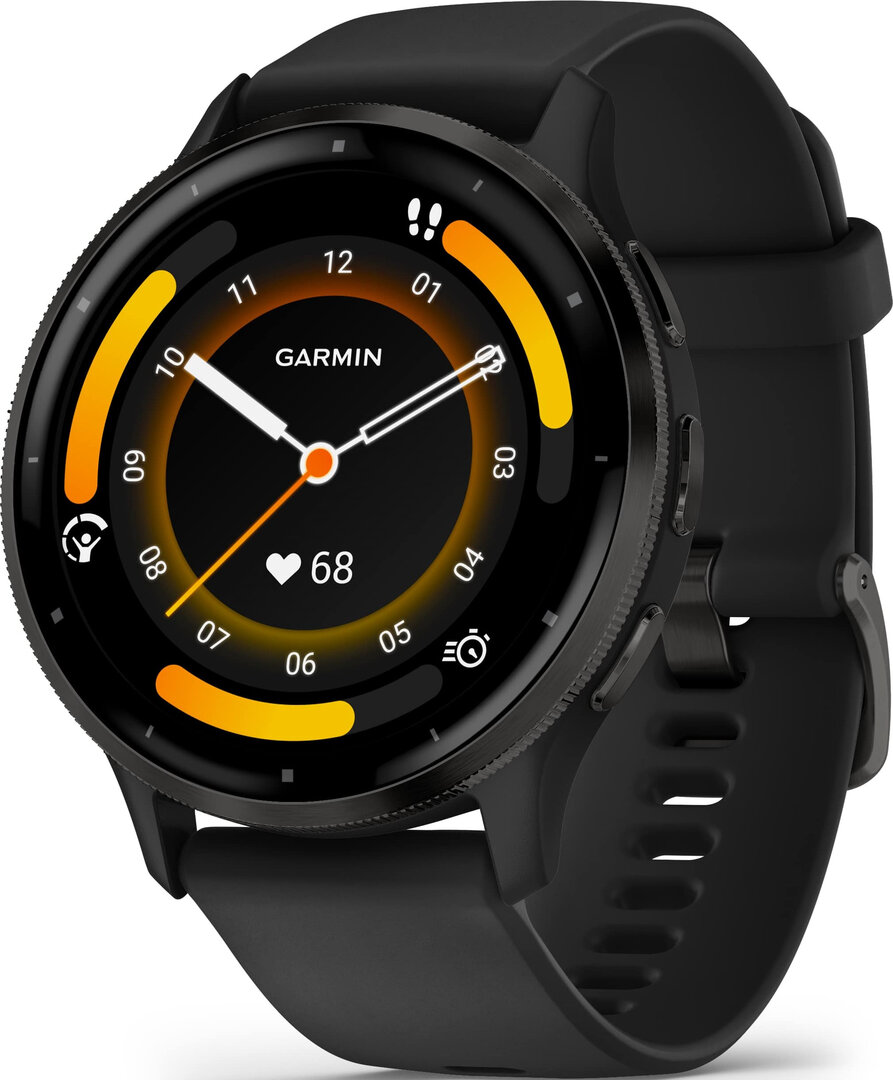 Garmin Venu 3 Slate / Black, Silicone Band