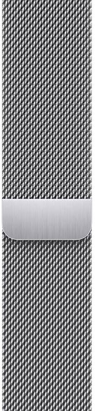 Milánský tah Apple, ocelový, stříbrný, pro pouzdra 42/44/45/49 mm