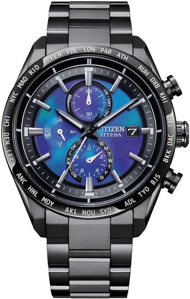 Citizen Hakuto-R Attesa Eco-Drive Radio Controlled AT8285-68Z Limited Edition 2700pcs