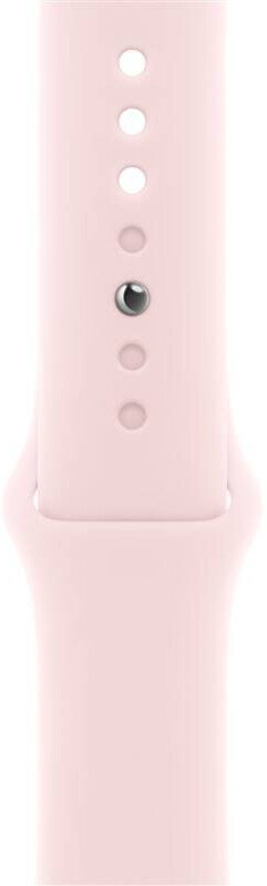 Sportovní řemínek Apple, světle růžový, pro pouzdra 42/44/45/49 mm, velikost S/M