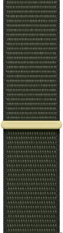 Sportovní provlékací řemínek Apple, textilní, cypřišově zelený, pro pouzdra 38/40/41 mm