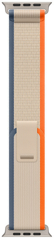Trailový tah Apple, textilní, oranžovo-béžový, pro pouzdra 42/44/45/49 mm, velikost S/M