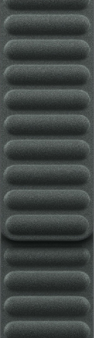 Magnetický tah Apple, textilní, listově zelený, pro pouzdra 38/40/41mm, velikost S/M