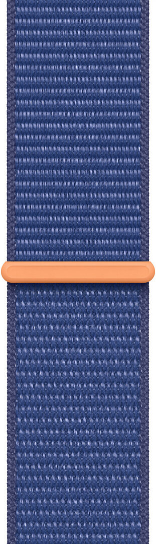 Sportovní provlékací řemínek Apple, textilní, mořsky modrý, pro pouzdra 38/40/41 mm
