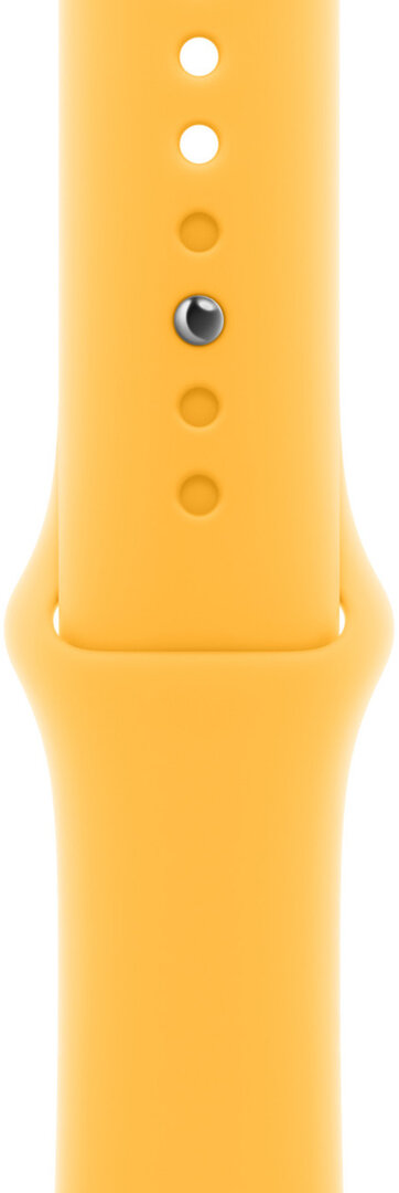 Sportovní řemínek Apple, paprskově žlutý, pro pouzdra 38/40/41 mm, velikost S/M
