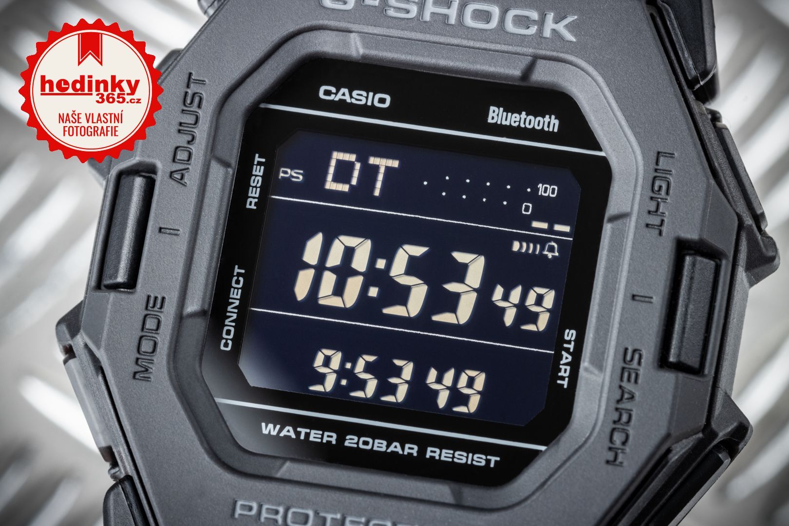 Casio G-Shock GD-B500-7 Orologio Digitale Uomo Donna – Bianco, Compatto, Solare, Bluetooth E Contapassi