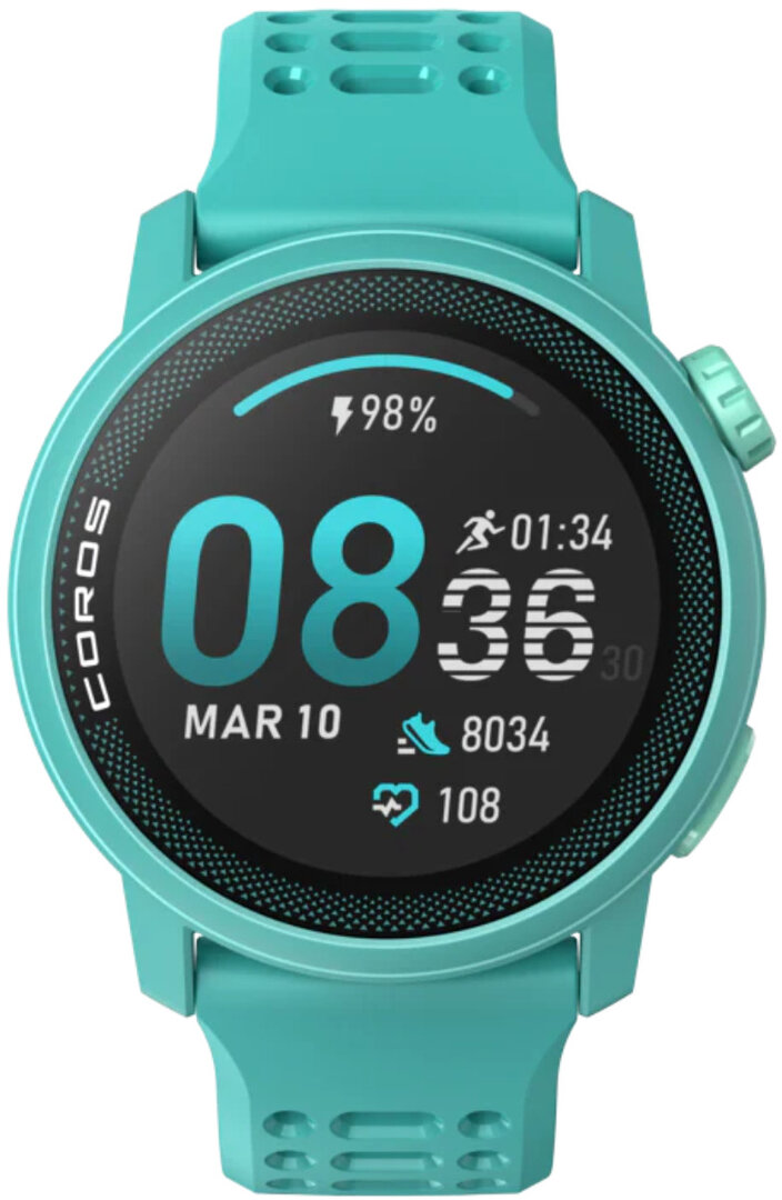 Coros Pace 3 Emerald Silicone Band Hodinky 365 cz