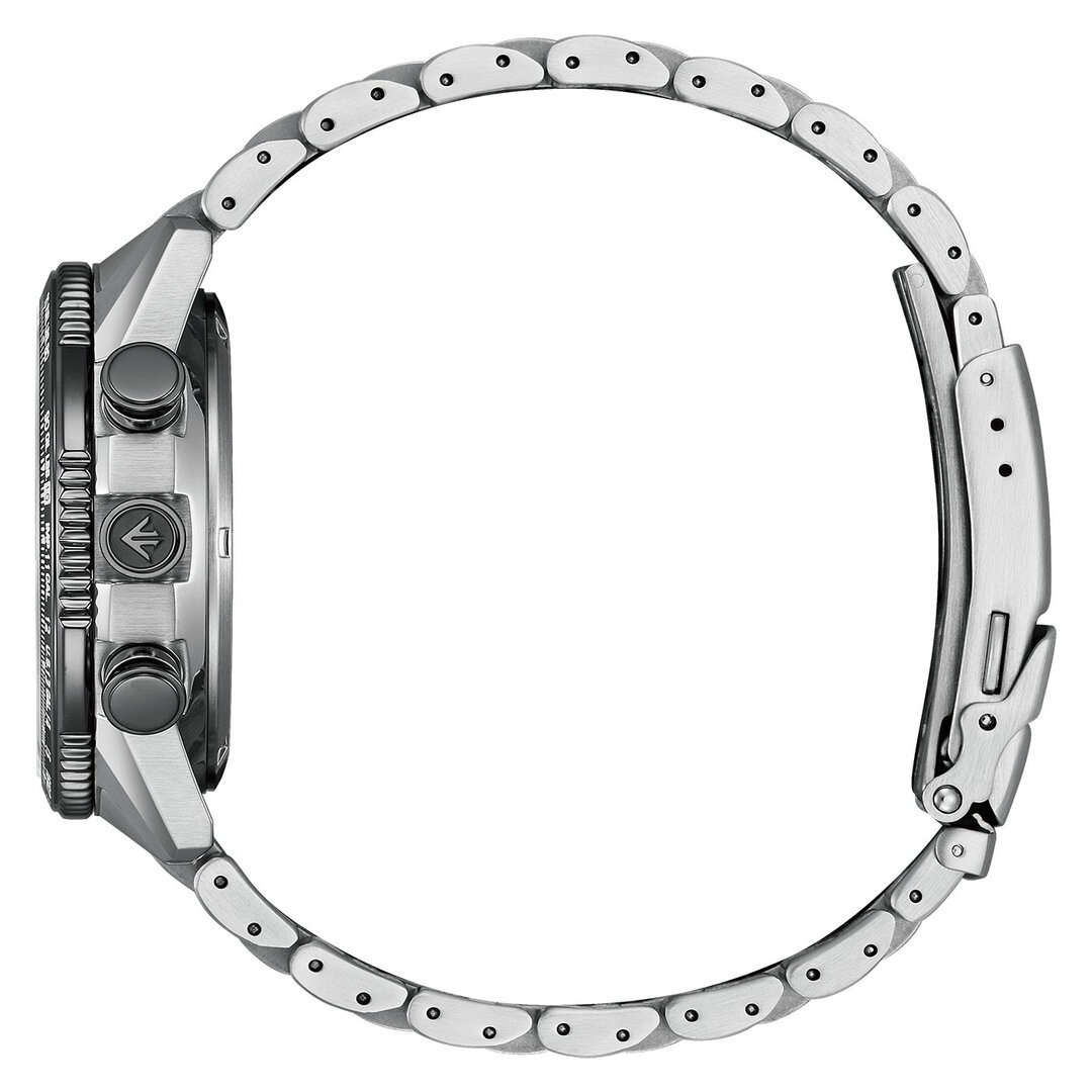 Montre Citizen Promaster Sky Pilot JV2006-55H - Eco-Drive U830 - Acier Inoxydable - 20 ATM - Cadran Gris