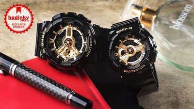 Casio G-Shock Original GA-110GB-1AER Black & Gold Special Edition