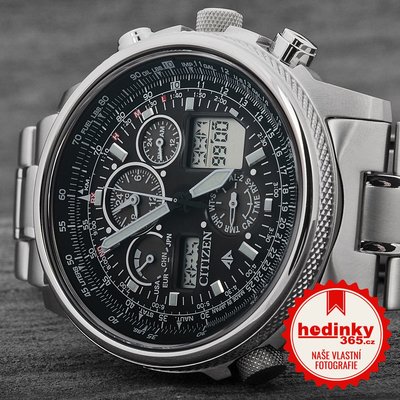 Citizen Promaster Sky Pilot Global Eco-Drive Radiocontrolled JY8020-52E