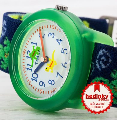 Timex Youth Kids T72881 (motiv ještěrka)
