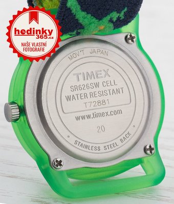 Timex Youth Kids T72881 (motiv ještěrka)