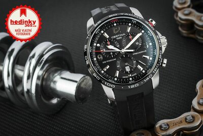 Certina DS Podium Quartz Precidrive Big Size Chronograph 1/100 SEC C001.647.27.057.00