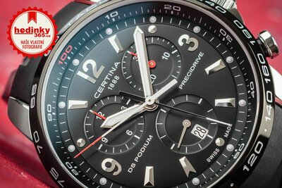 Certina DS Podium Quartz Precidrive Big Size Chronograph 1/100 SEC C001.647.27.057.00