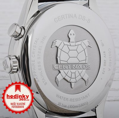 Certina DS-8 Quartz Moon Phase Chronograph C033.450.16.081.00