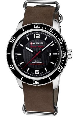 Wenger Roadster Black Night Quartz 01.0851.121