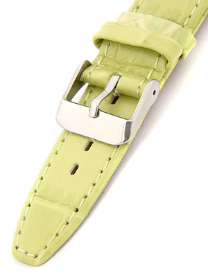 Dámský kožený zelený řemínek k hodinkám W-309-Z