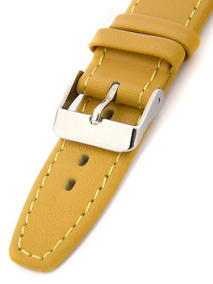 Dámský kožený žlutý řemínek k hodinkám W-309-E1