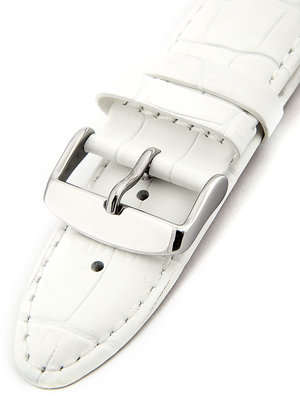 Kožený řemínek Mavex HYP-01-WHITE, bílý