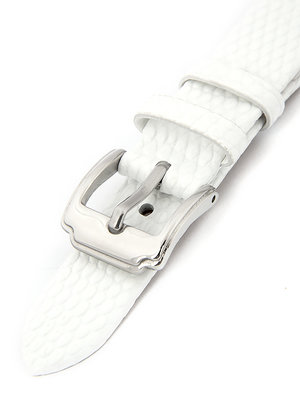 Kožený řemínek Mavex HYP-02-WHITE, bílý