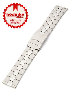 Ocelový náramek Mavex CR-02, stříbrný