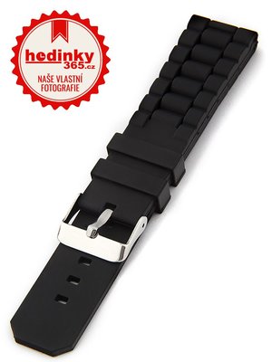 Silikonový řemínek Mavex SC-02A, černý