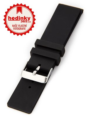 Silikonový řemínek Mavex SC-04A, černý