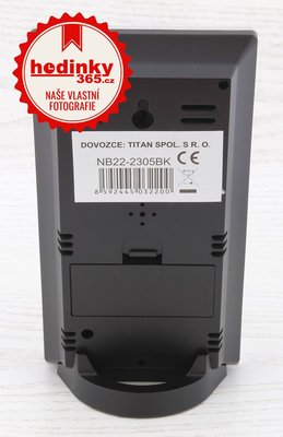 Budík Bentime NB22-2305BK