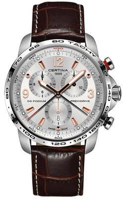 Certina DS Podium Quartz Precidrive Big Size Chronograph 1/100 SEC C001.647.16.037.01