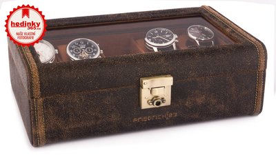 Kazeta na hodinky Friedrich Lederwaren Cubano 27022-6