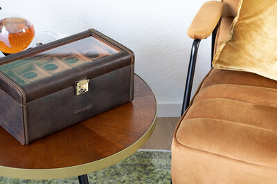 Kazeta na hodinky Friedrich Lederwaren Cubano 27024-6