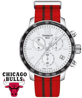 Tissot Quickster NBA Chicago Bulls Special Collection T095.417.17.037.04