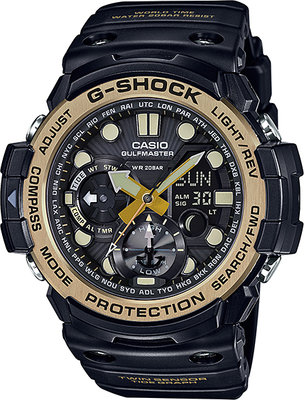 Casio G-Shock Gulfmaster GN-1000GB-1AER Black & Gold Special Edition