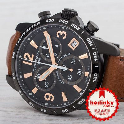 Certina DS Podium Quartz Precidrive Chronograph 1/10 Sec C034.417.36.057.00