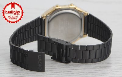 Casio Vintage A168WEGB-1BEF Black & Gold Special Edition