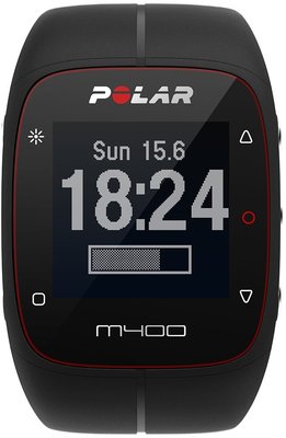 Polar M400 HR černý