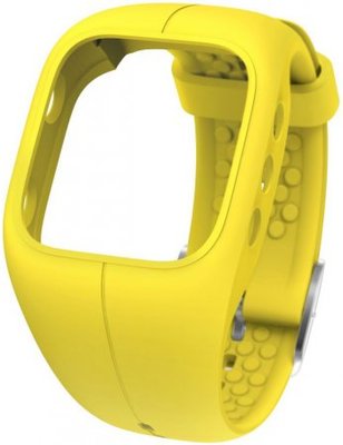 Unisex silikonový řemínek Polar k hodinkám A300 žlutý