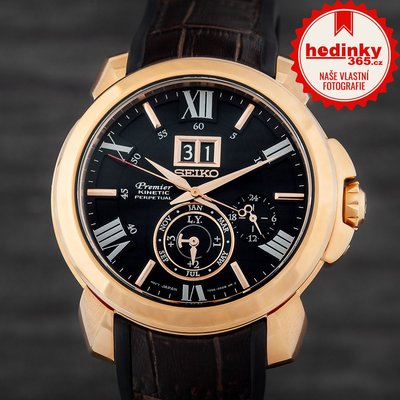 Seiko Premier Kinetic SNP146P1 Novak Djokovic Special Edition