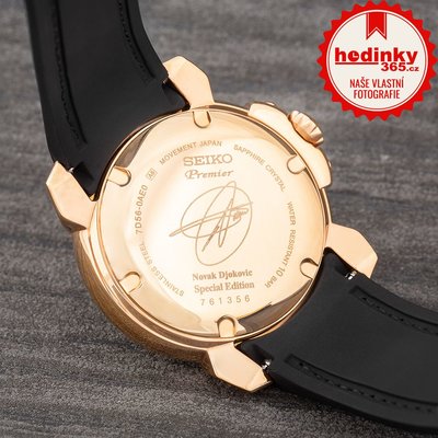 Seiko Premier Kinetic SNP146P1 Novak Djokovic Special Edition