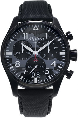 Alpina Startimer Pilot Quartz Chronograf Big date AL-372BMLY4FBS6