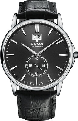 Edox Les Bémonts Big Date 64012 3 NIN (II. Jakost)