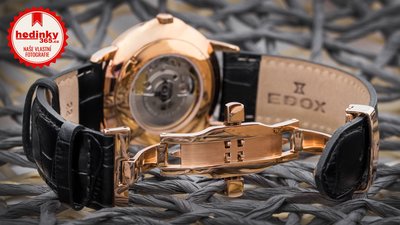 Edox Les Bémonts Open Heart 85021 37R NIR