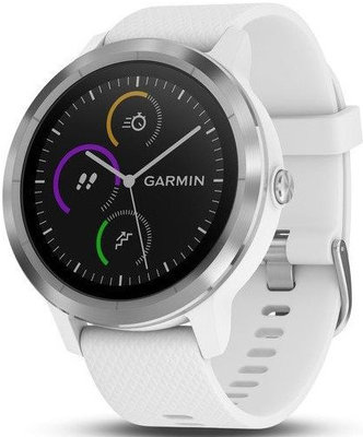 Garmin Vívoactive 3 Optic Silver, White band (zánovní)